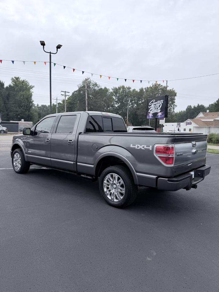 Ford F-150 4WD SuperCrew 145" Platinum 2013