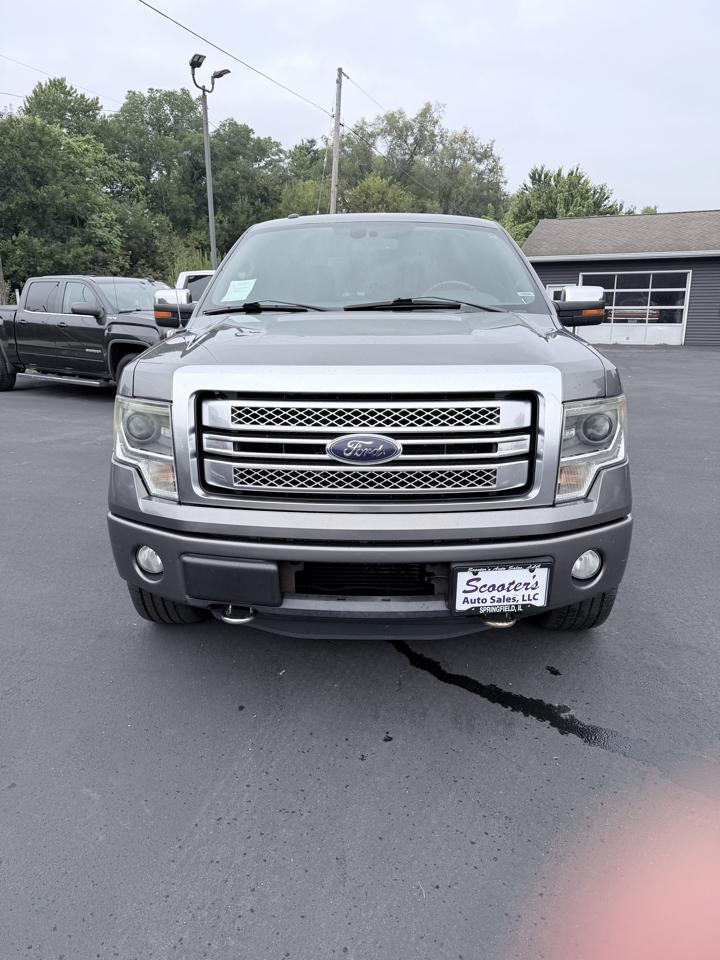 Ford F-150 4WD SuperCrew 145" Platinum 2013