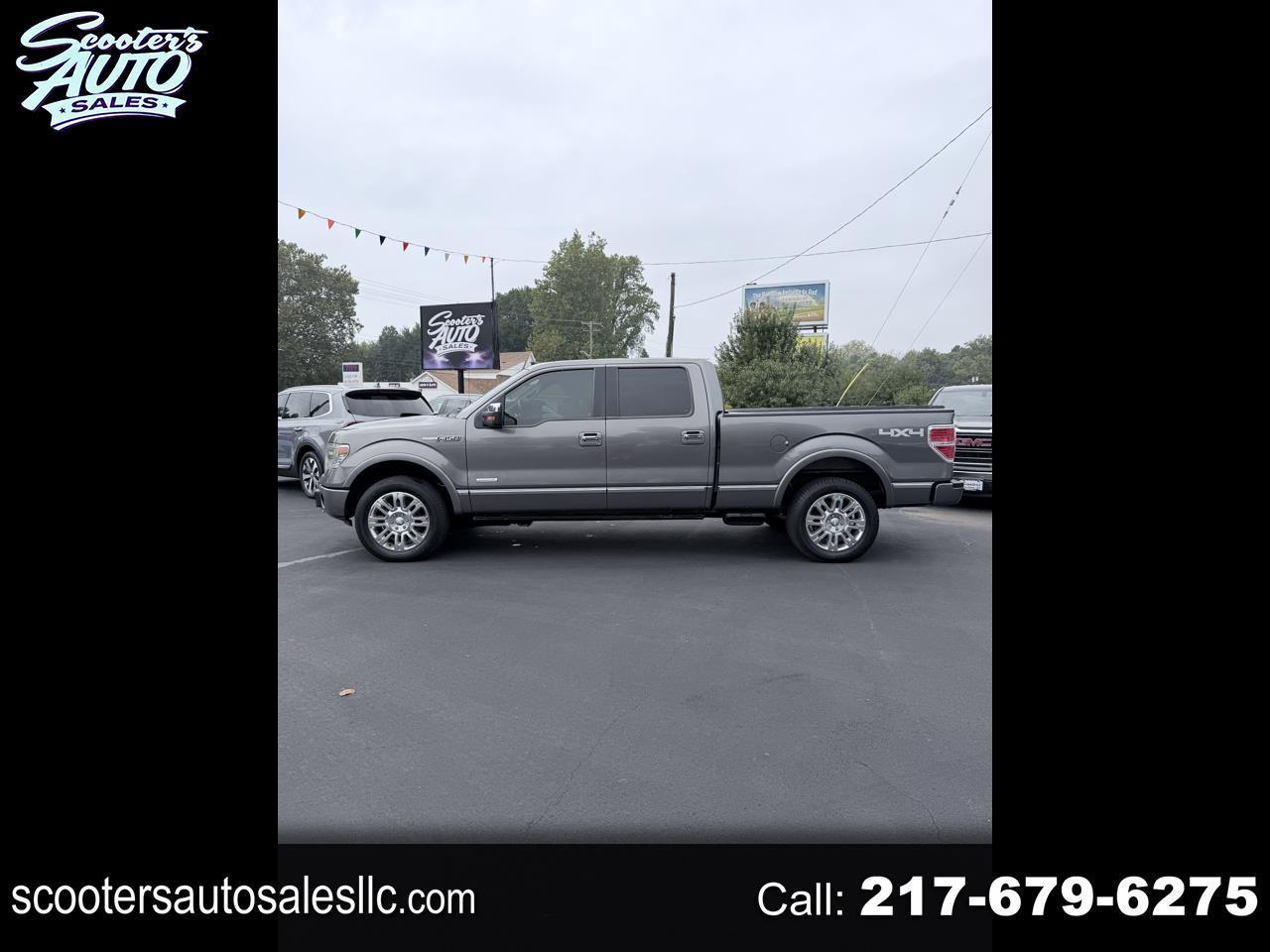 2013 Ford F-150 4WD SuperCrew 145" Platinum