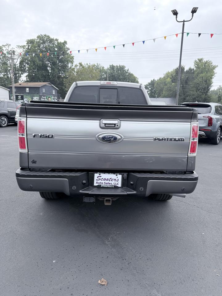 Ford F-150 4WD SuperCrew 145" Platinum 2013