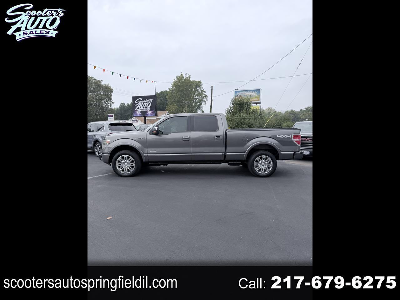 2013 Ford F-150 4WD SuperCrew 145" Platinum