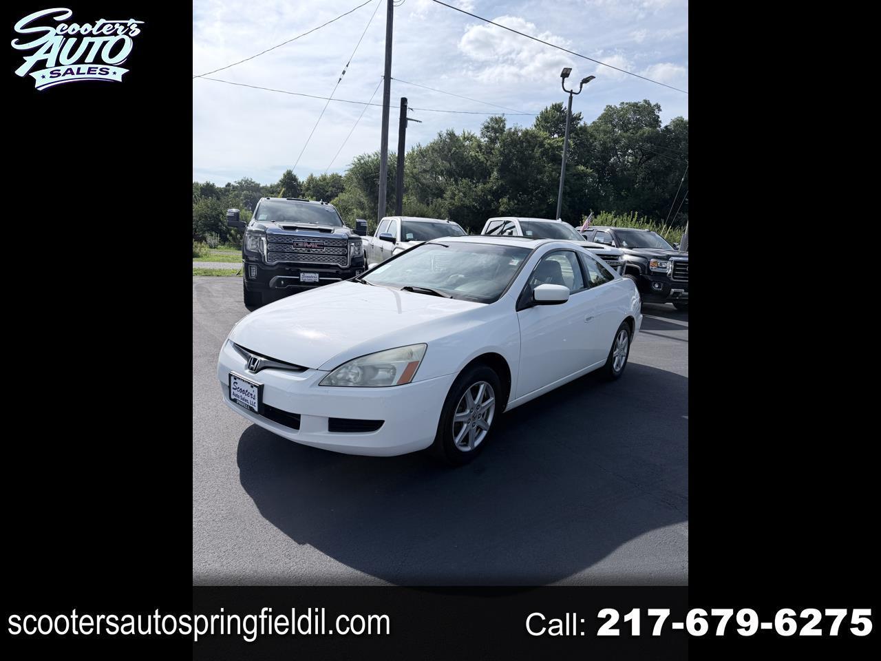 2004 Honda Accord Cpe EX Auto V6 w/Leather/XM