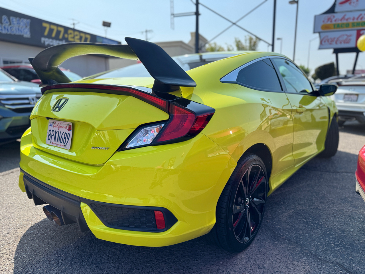 Honda Civic Sport Coupe CVT 2019 Honda Civic Sport Coupe CVT 2019