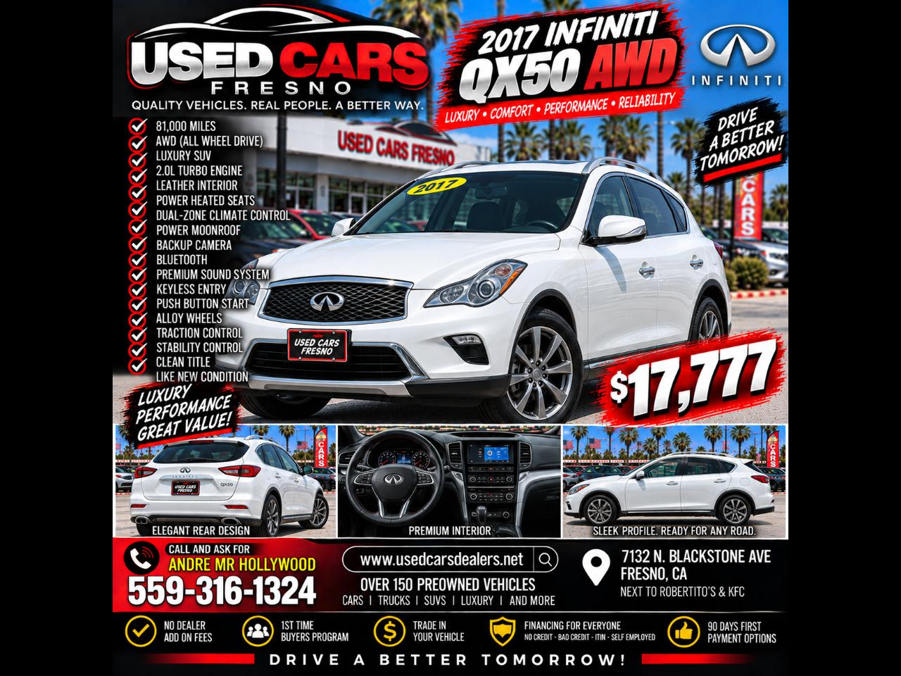2017 Infiniti QX50 Base AWD