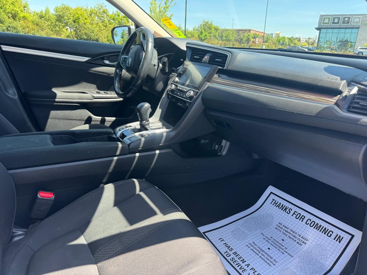 Honda Civic EX-T Sedan CVT 2019