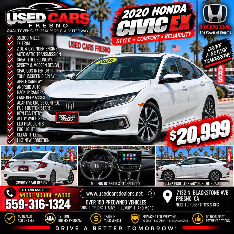 2020 Honda Civic EX Sedan CVT