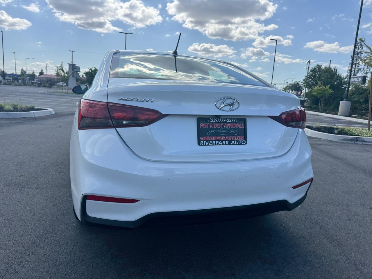 Hyundai Accent SE 4-Door 6A 2020