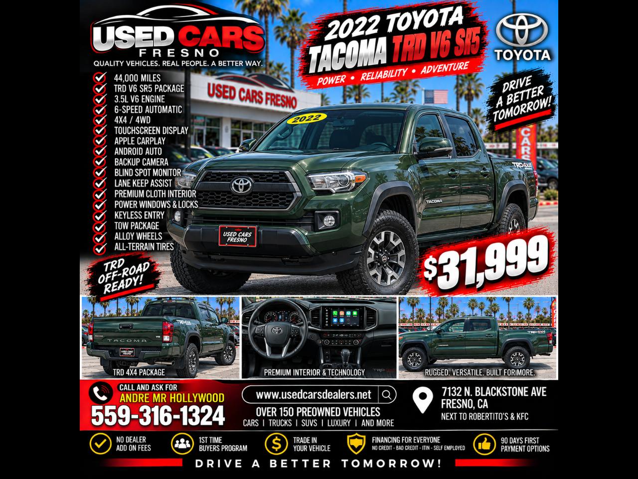 2022 Toyota Tacoma SR5 Access Cab V6 6AT 2WD