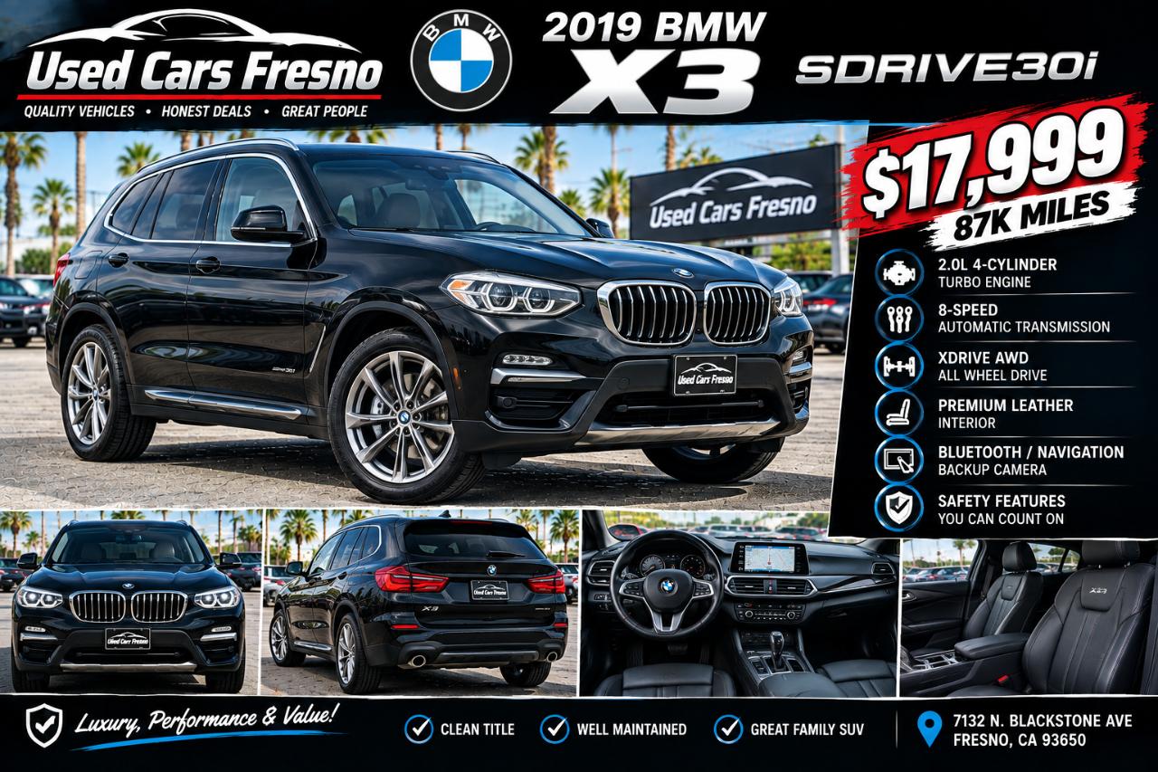 2019 BMW X3 sDrive30i