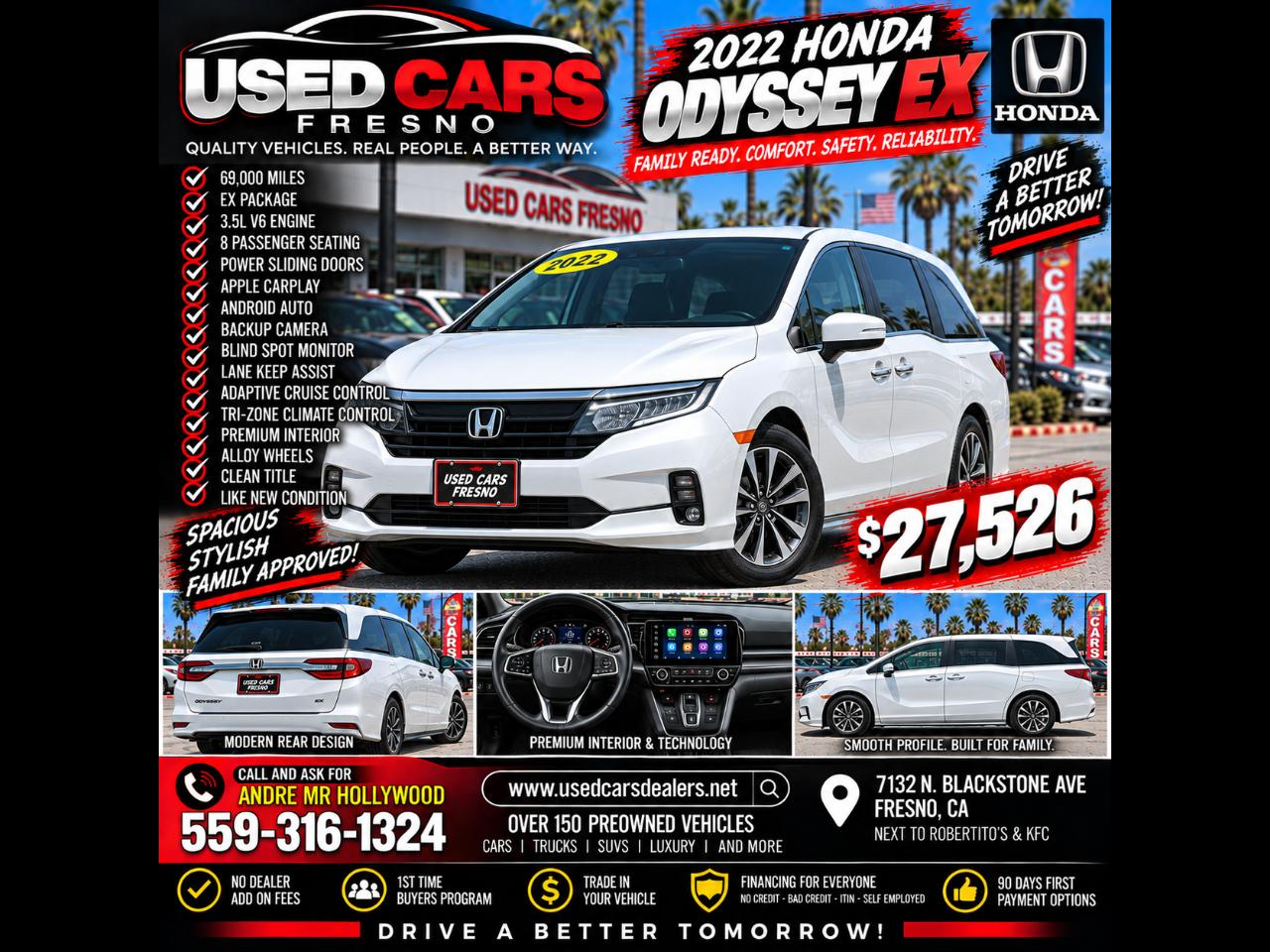 2022 Honda Odyssey EX