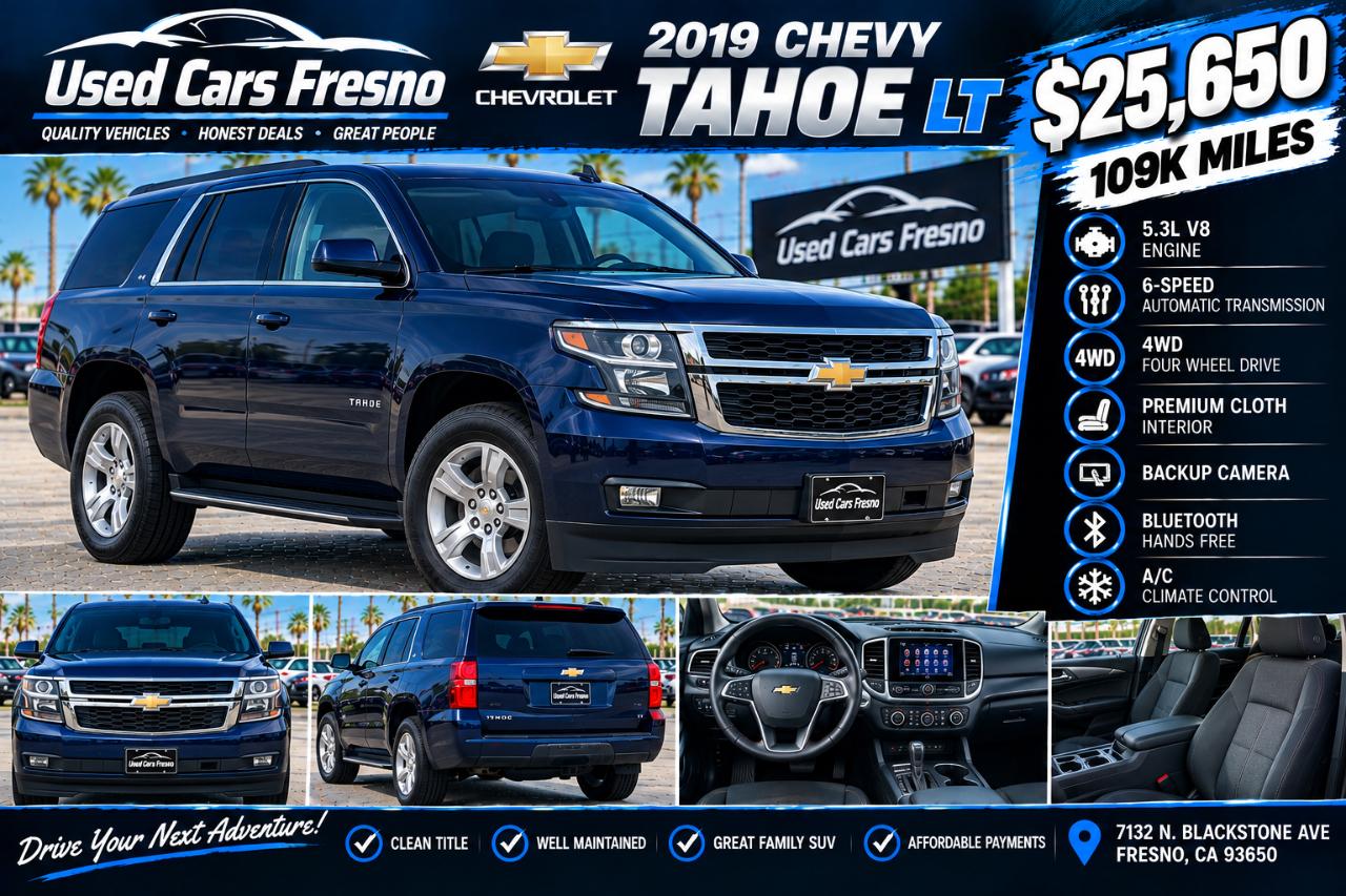 2019 Chevrolet Tahoe LT 4WD