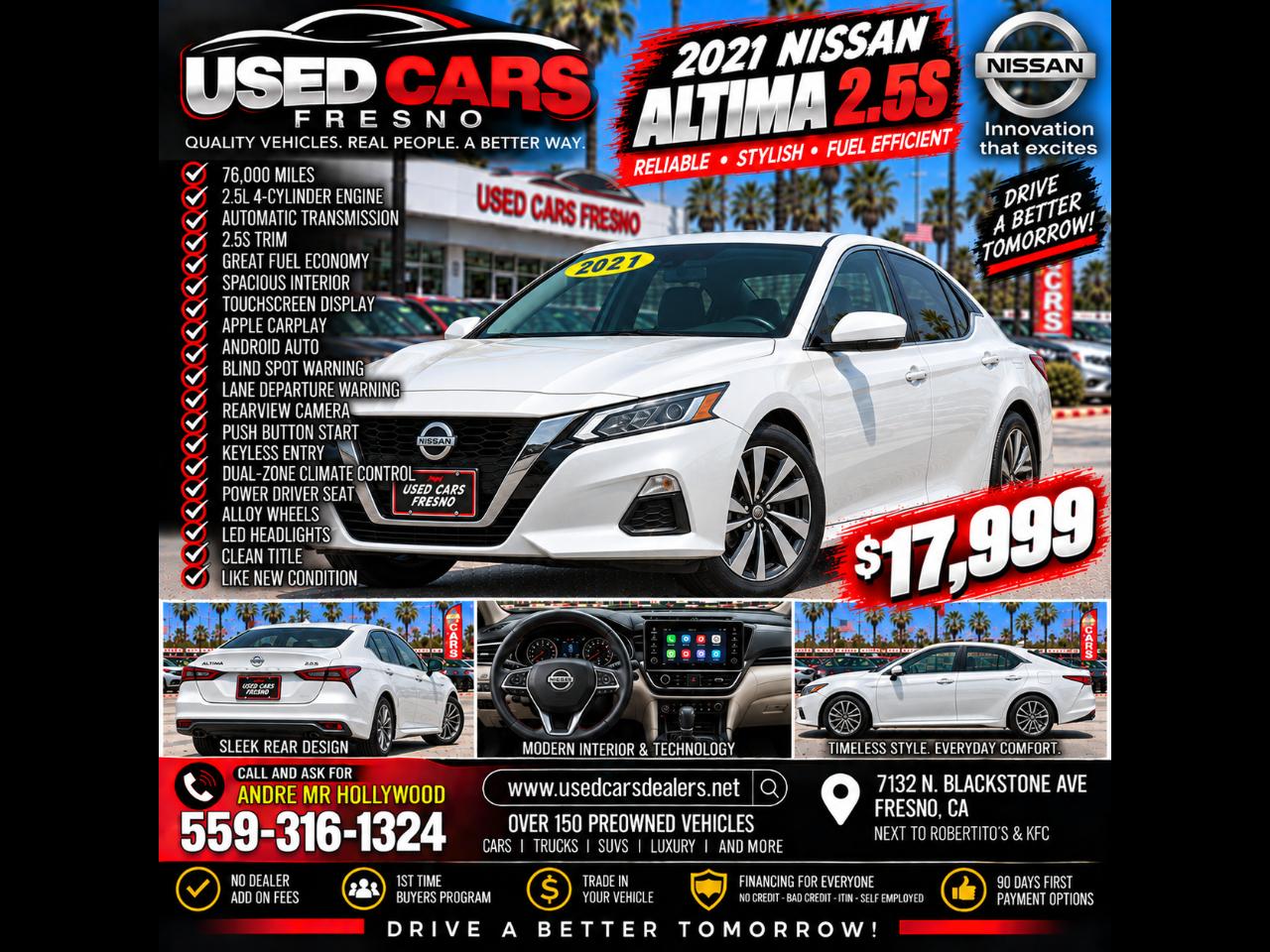 2021 Nissan Altima 2.5 S