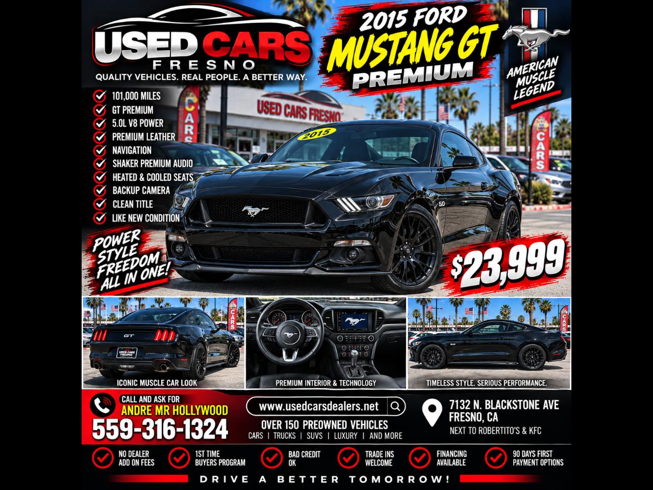 2015 Ford Mustang GT Premium Coupe