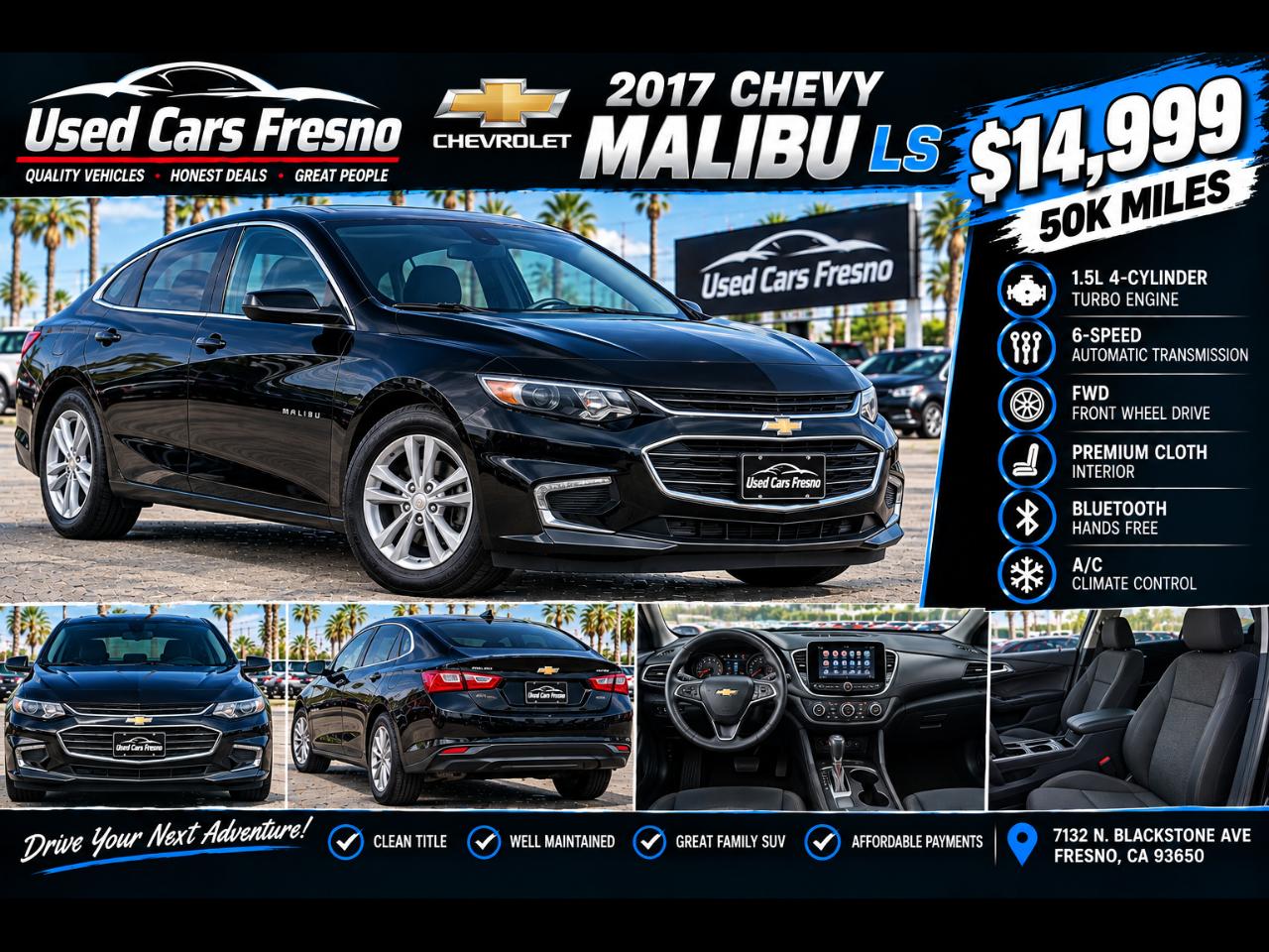 2017 Chevrolet Malibu 1FL