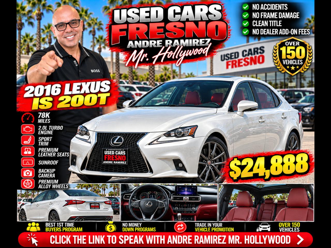 2016 Lexus IS 200t