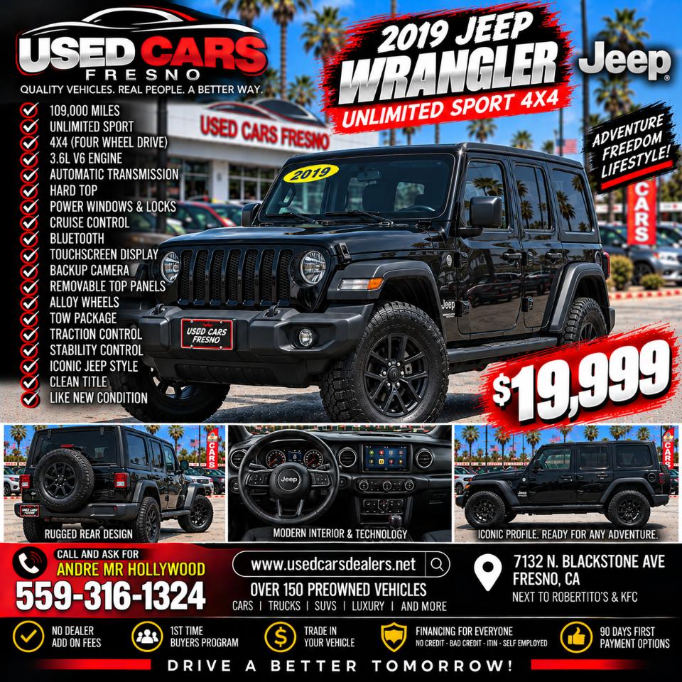 2019 Jeep Wrangler Unlimited Sport