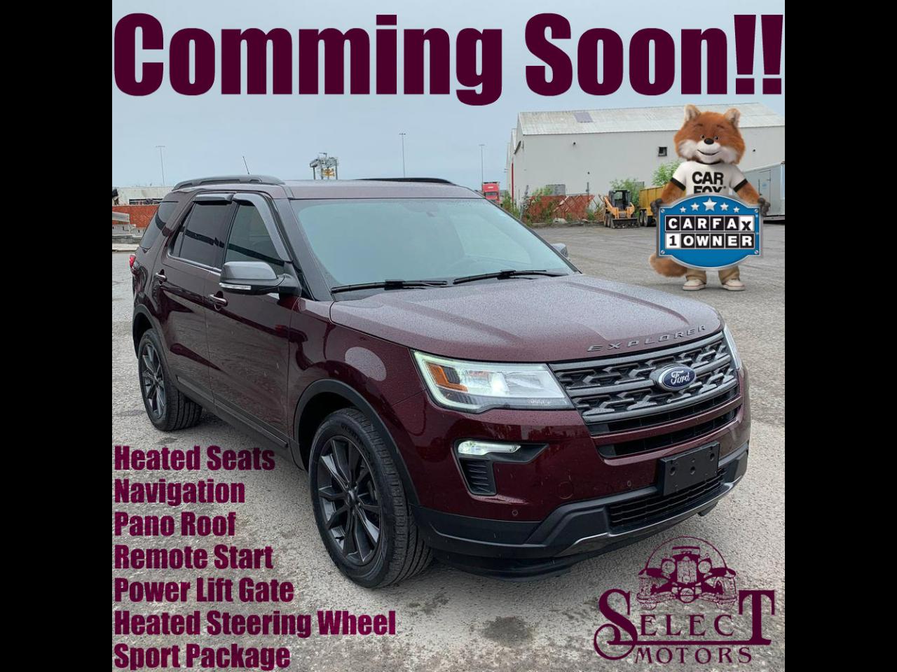 Used 18 Ford Explorer Xlt 4wd For Sale In Celina Oh 452 Select Motors