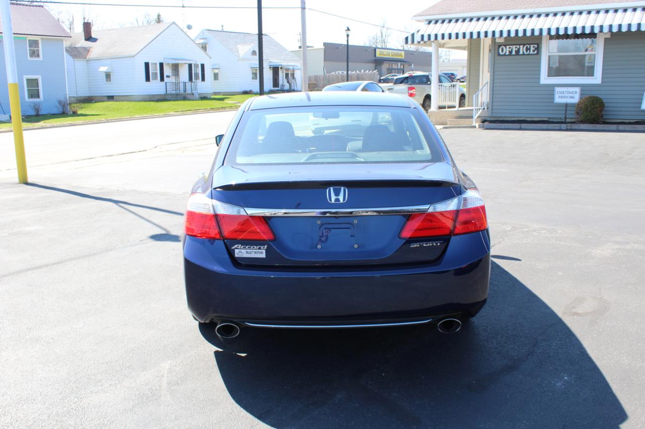 Honda Accord Sport Sedan CVT 2013