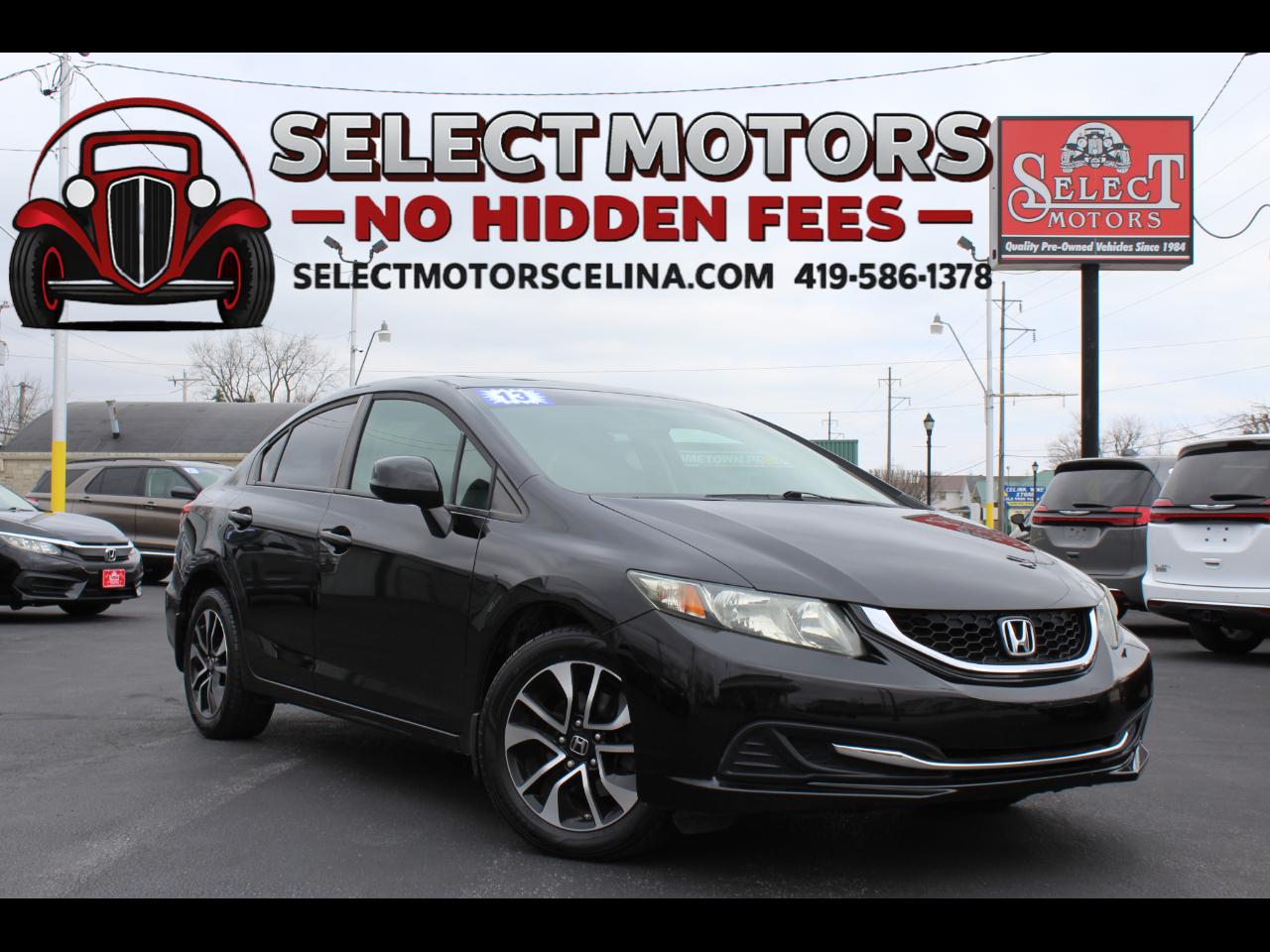2013 Honda Civic EX Sedan 5-Speed AT