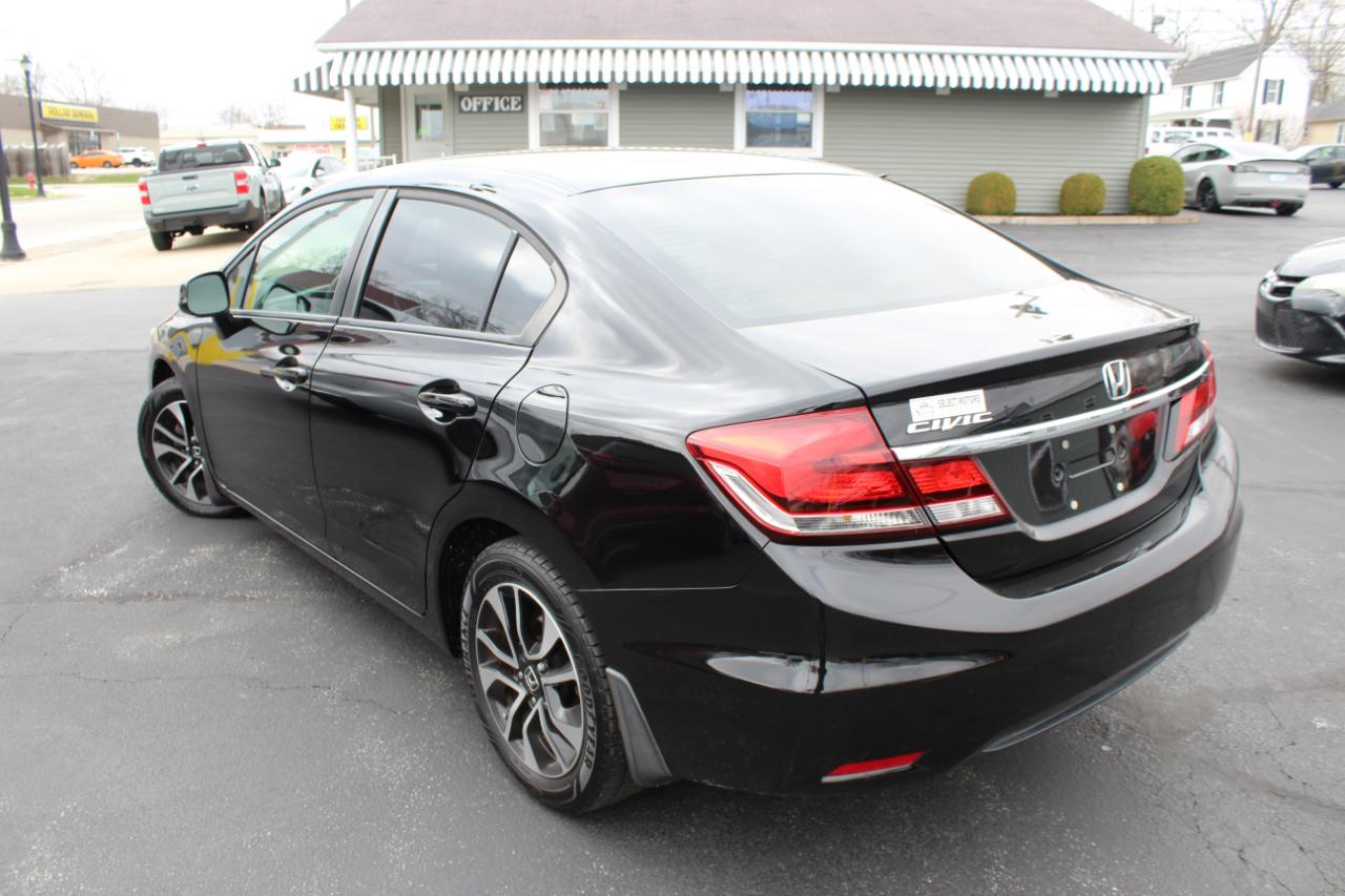 Honda Civic EX Sedan 5-Speed AT 2013