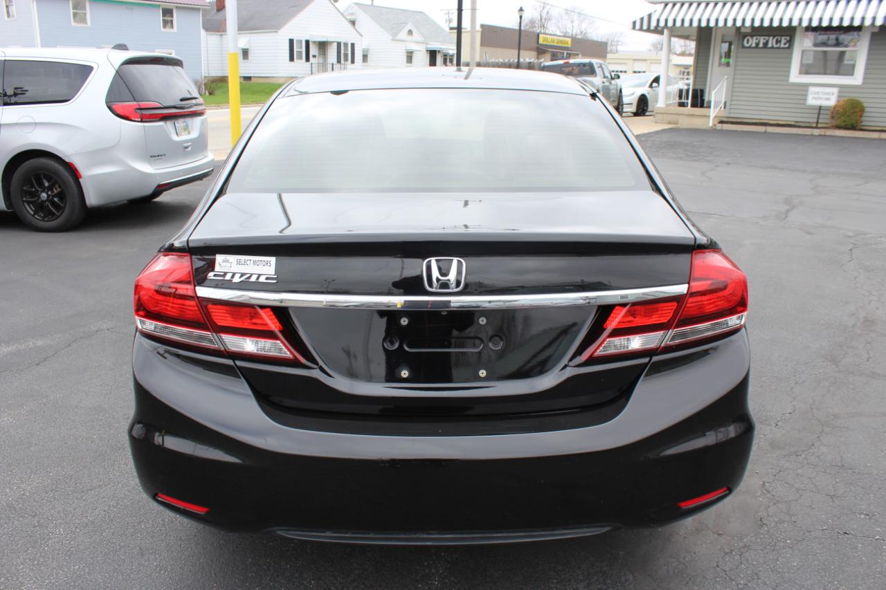 Honda Civic EX Sedan 5-Speed AT 2013