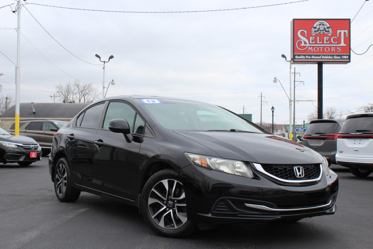 Honda Civic EX Sedan 5-Speed AT 2013