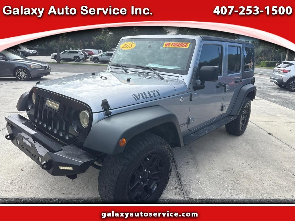 Jeep Wrangler JK Willys Wheeler W 4x4 2018