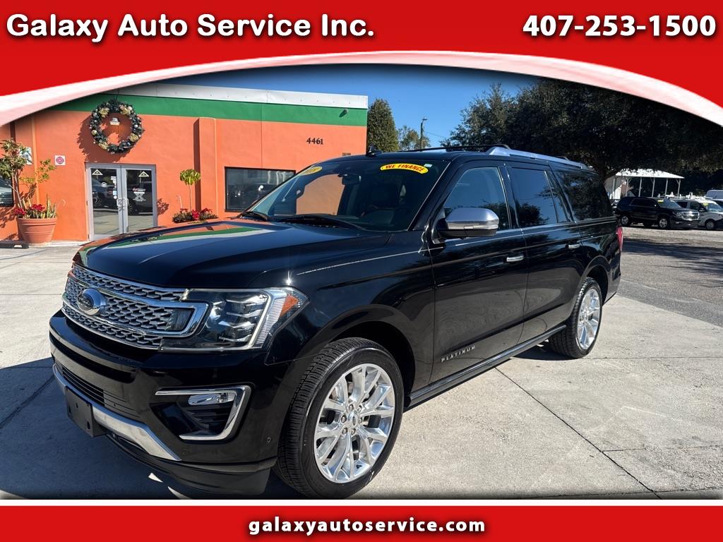 2018 Ford Expedition Max Platinum 4x2