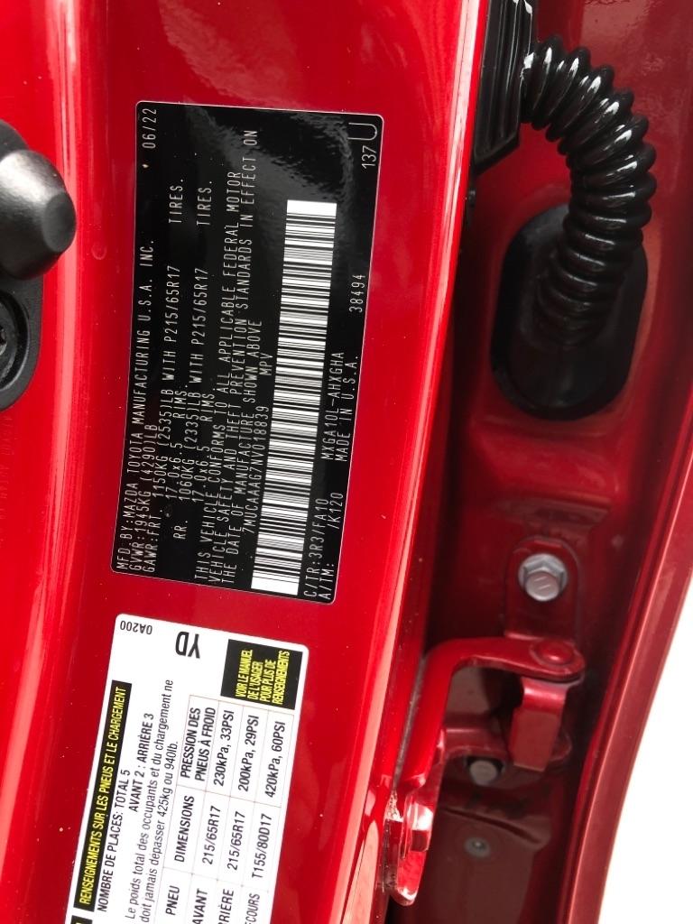 Toyota Corolla Cross LE 2WD (Natl) 2022