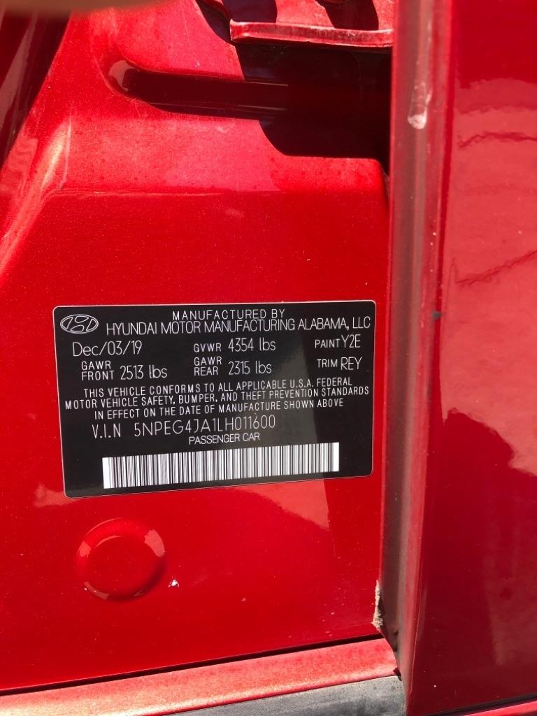 Hyundai Sonata SE 2.5L 2020