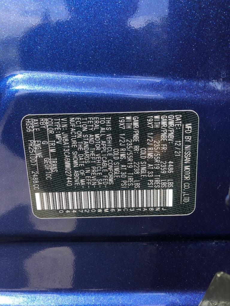 Nissan Rogue FWD SL 2021