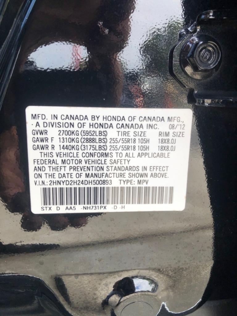 Acura MDX AWD 4dr 2013