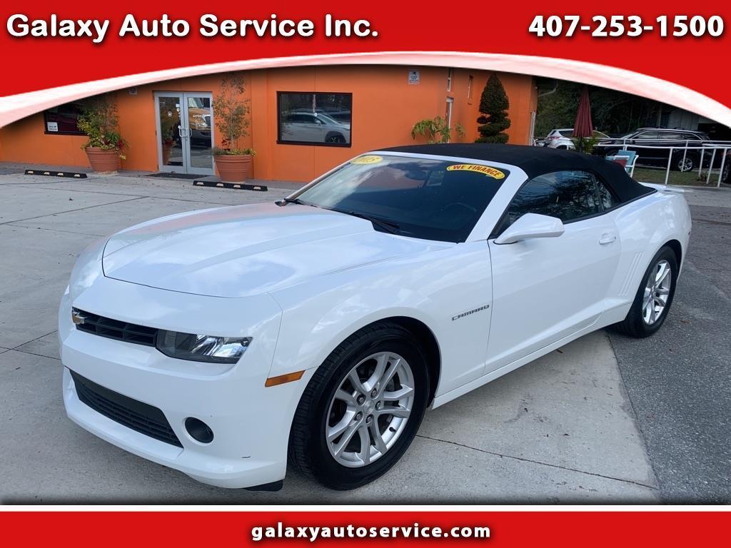 2015 Chevrolet Camaro 2dr Conv LT w/1LT