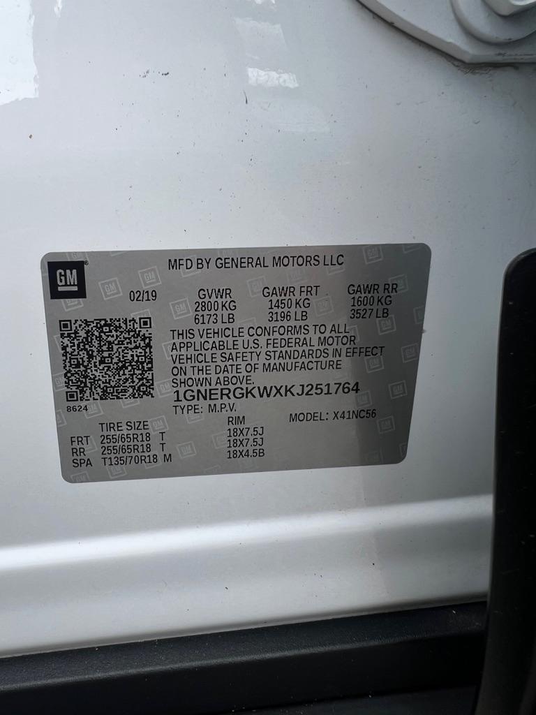 Chevrolet Traverse FWD 4dr LT Cloth w/1LT 2019