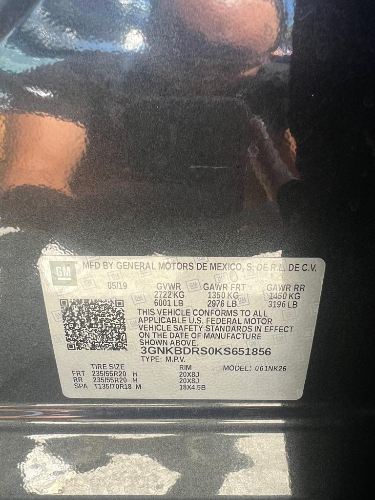 Chevrolet Blazer FWD 4dr w/3LT 2019