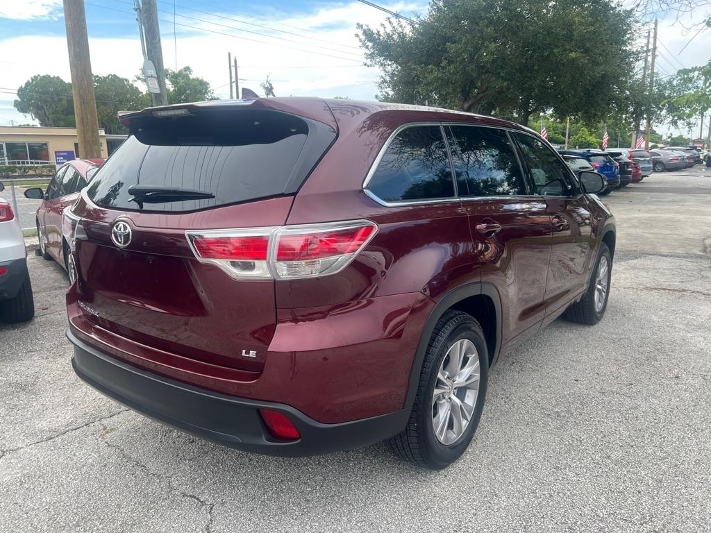 Toyota Highlander FWD 4dr V6 LE (Natl) 2015