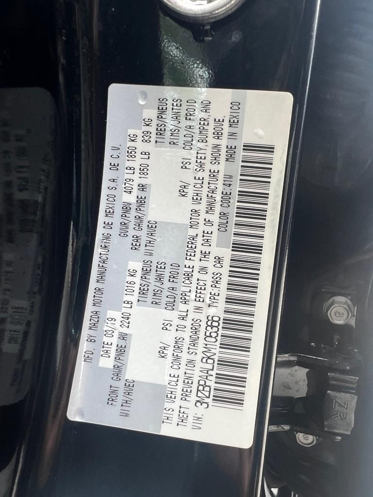 Mazda Mazda3 Sedan FWD w/Select Pkg 2019