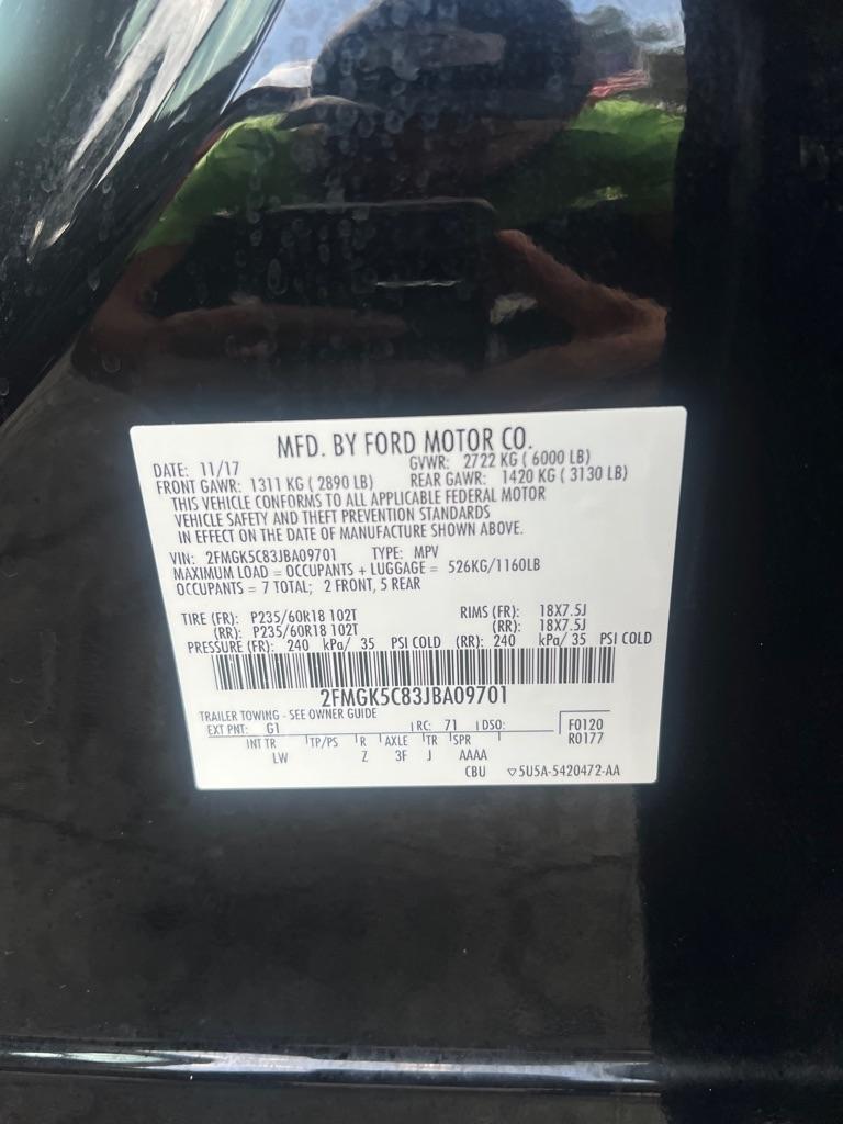 Ford Flex SEL FWD 2018