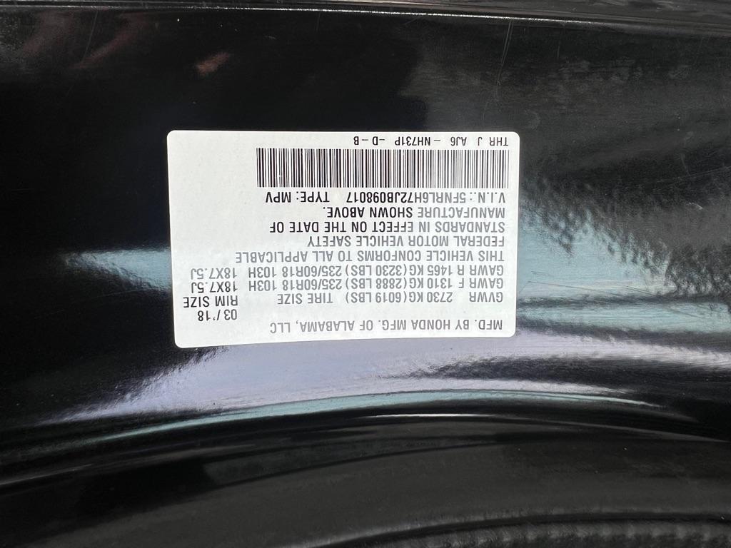 Honda Odyssey EX-L Auto 2018