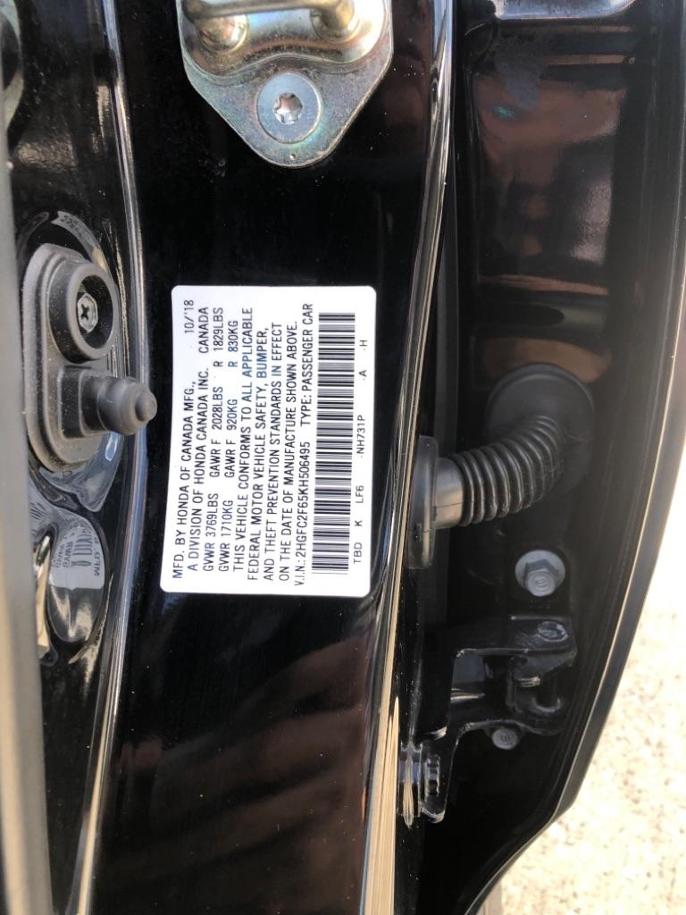 Honda Civic Sedan LX CVT 2019