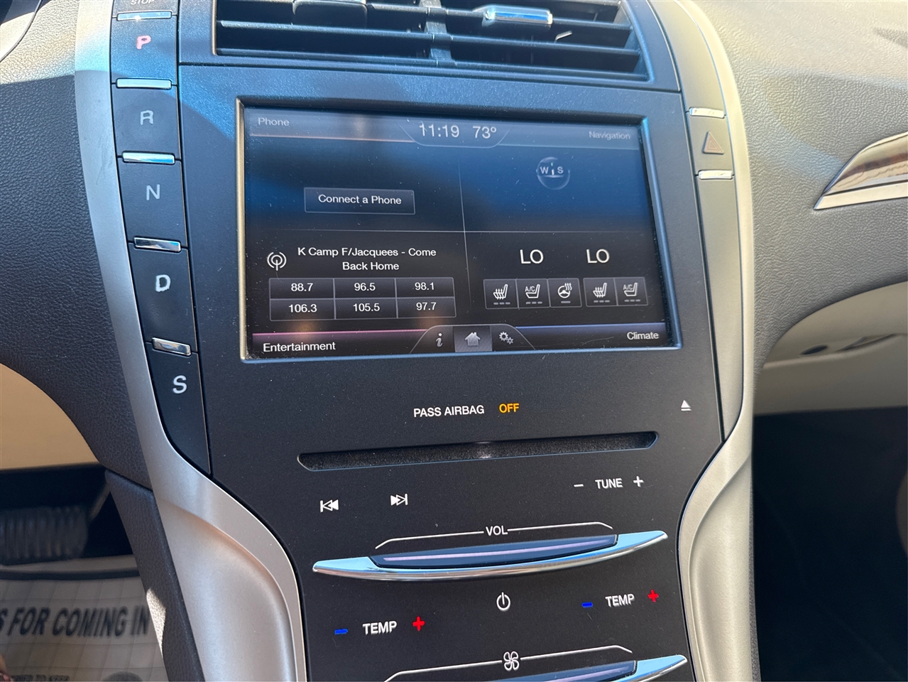 Lincoln MKZ Base 2015 Lincoln MKZ Base 2015