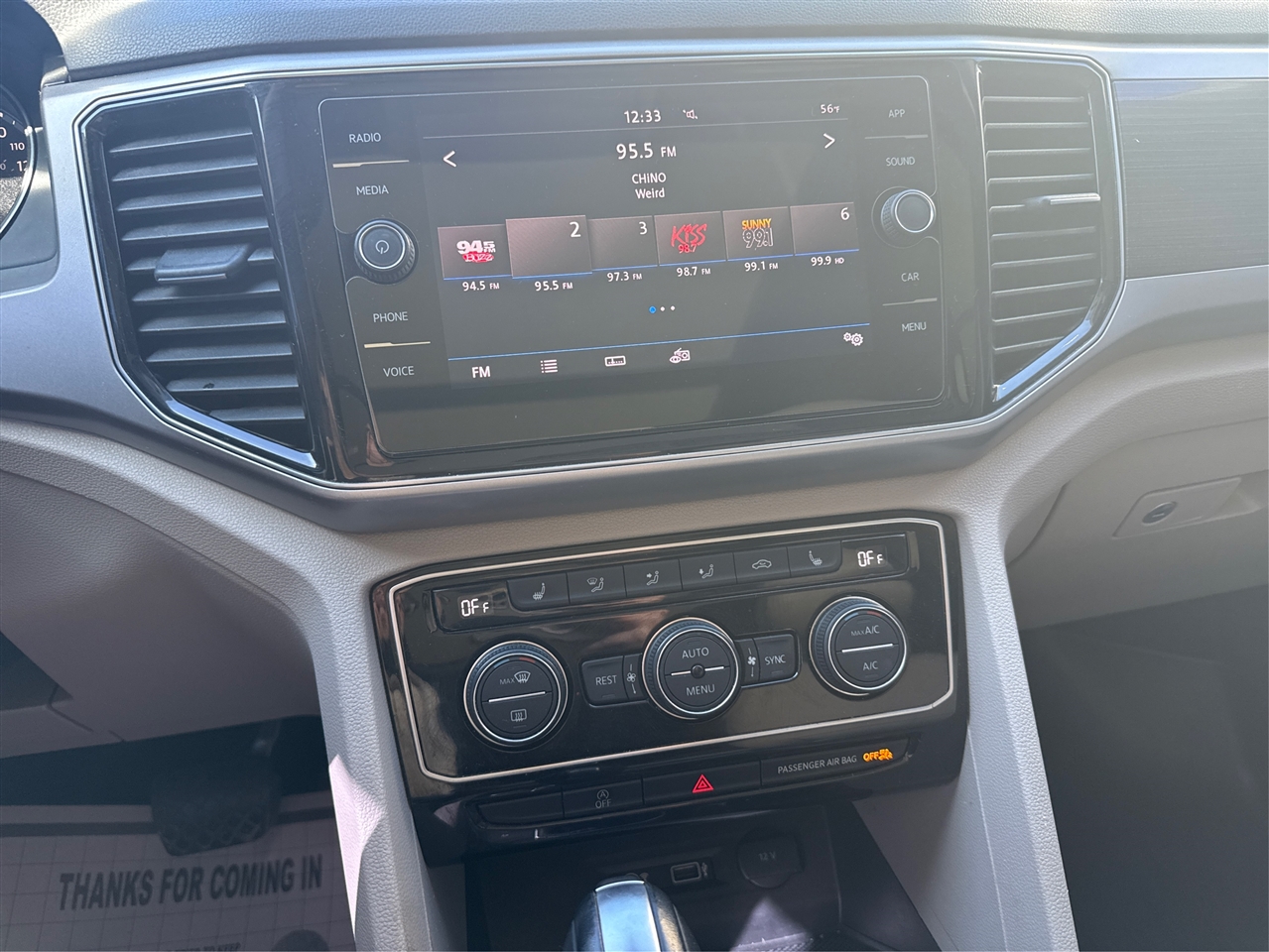 Volkswagen Atlas SEL 2018