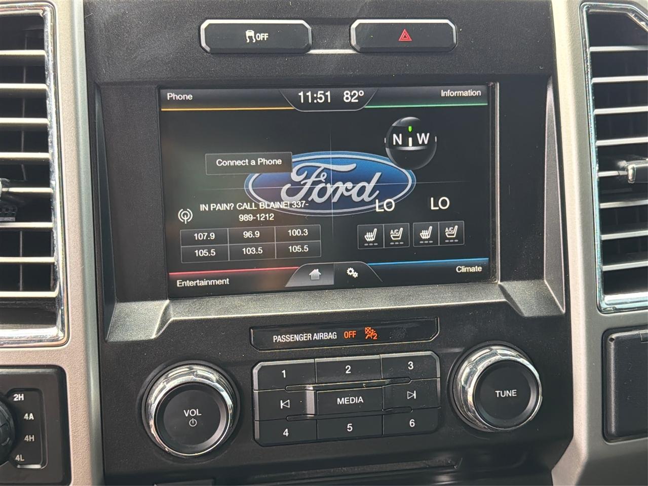 Ford F-150 Lariat SuperCrew 5.5-ft. Bed 4WD 2015