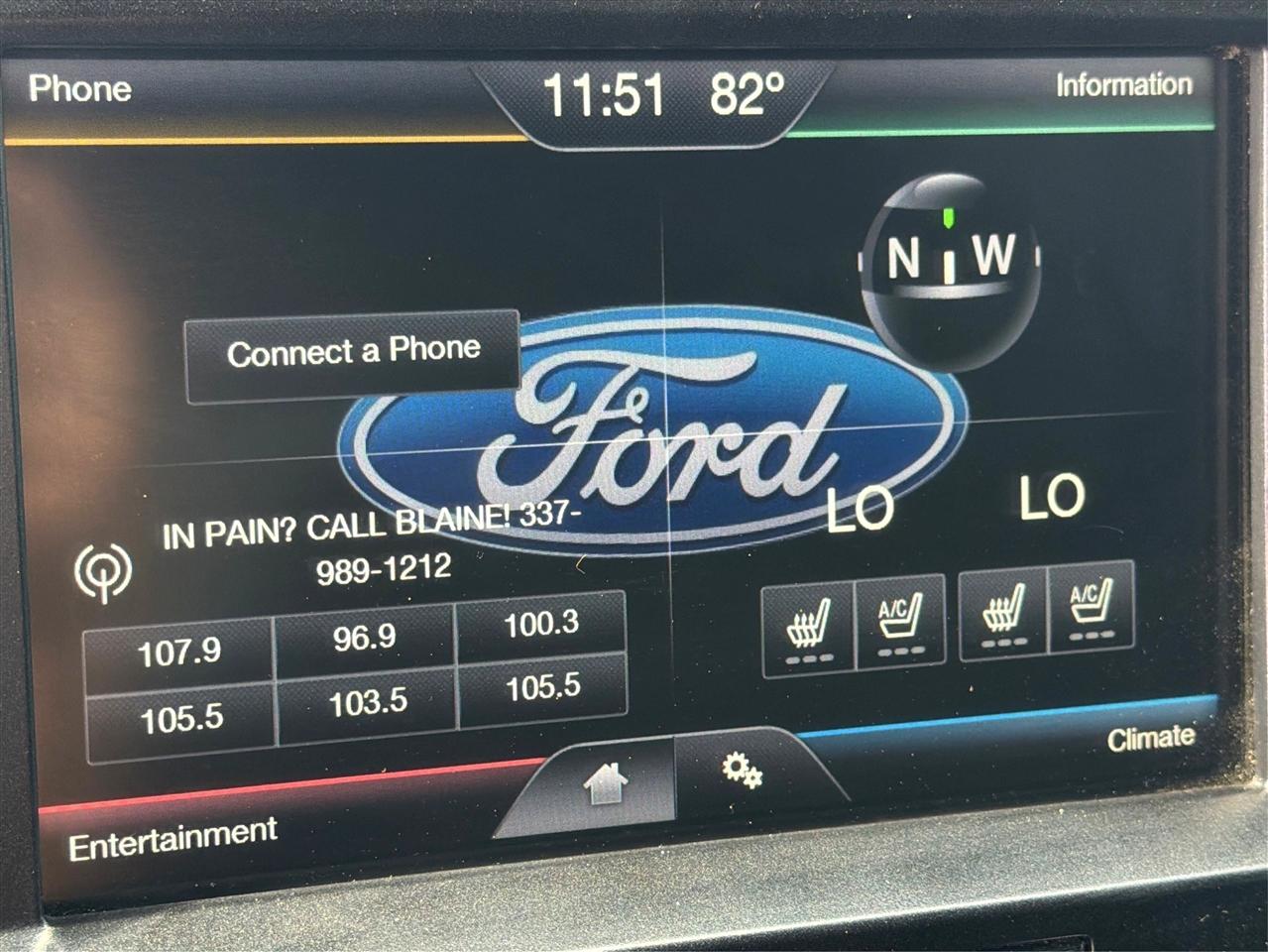 Ford F-150 Lariat SuperCrew 5.5-ft. Bed 4WD 2015