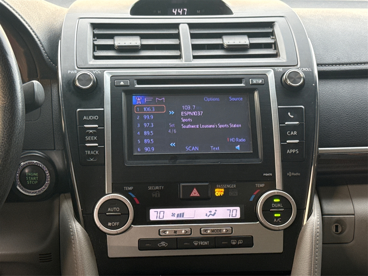 Toyota Camry XLE 2013