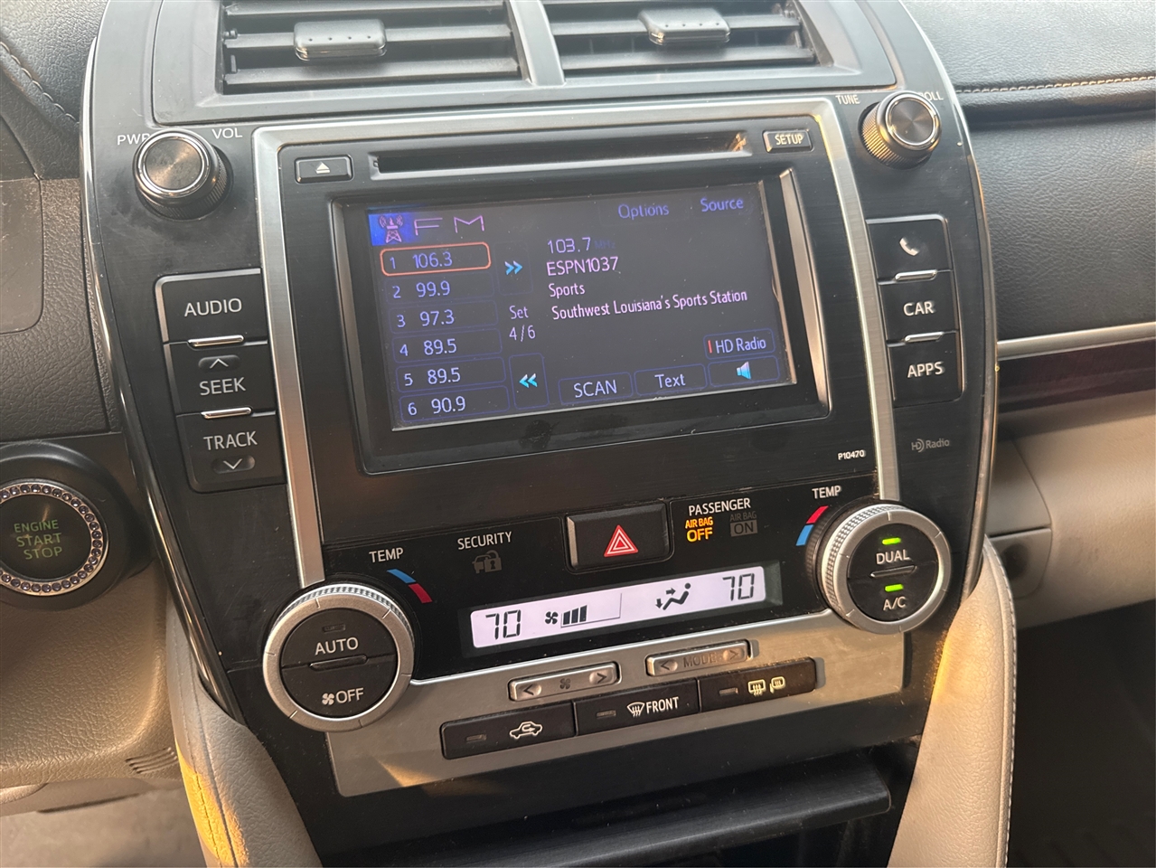 Toyota Camry XLE 2013