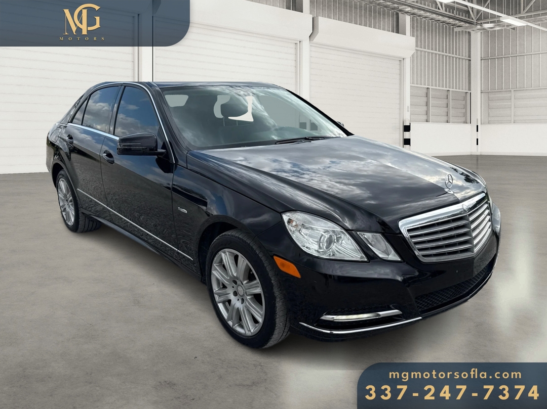 Mercedes-Benz E-Class E350 4MATIC Sedan 2012
