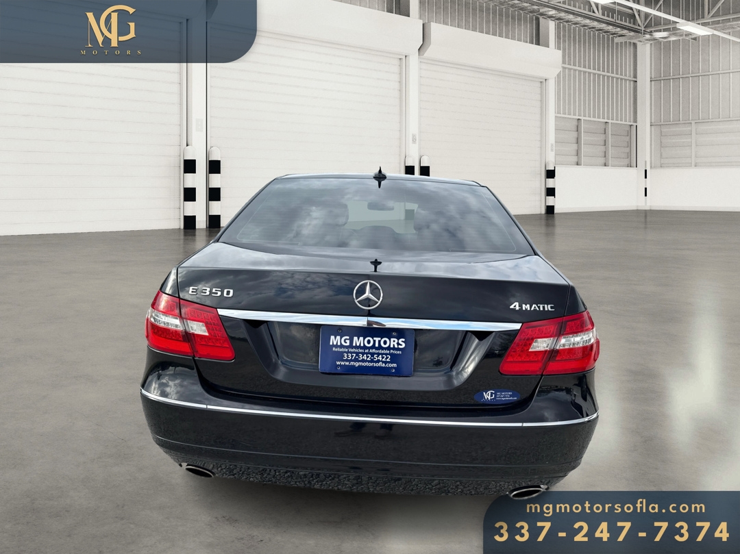 Mercedes-Benz E-Class E350 4MATIC Sedan 2012