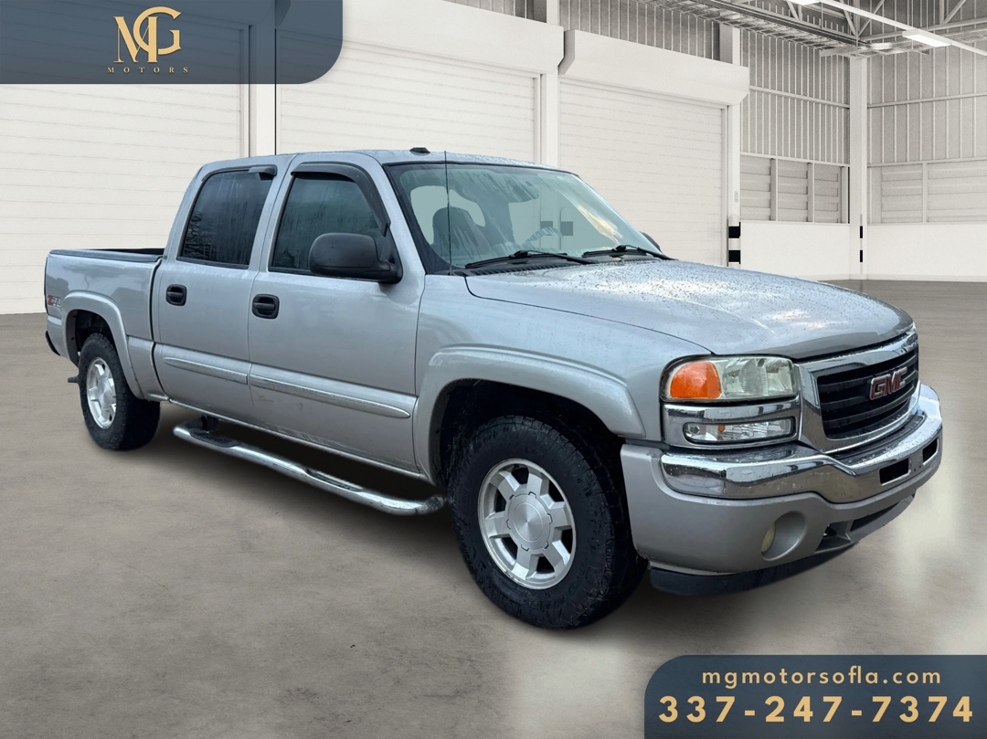 GMC Sierra 1500 SLE Crew Cab Short Bed 4WD 2005
