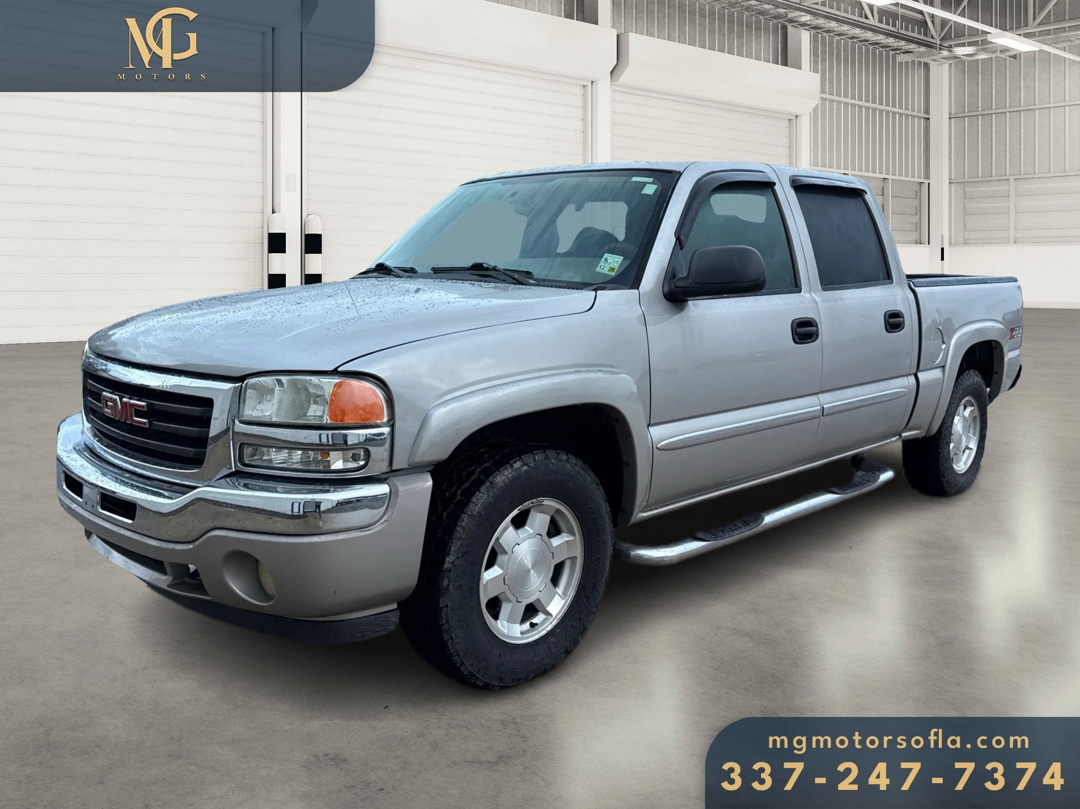 GMC Sierra 1500 SLE Crew Cab Short Bed 4WD 2005